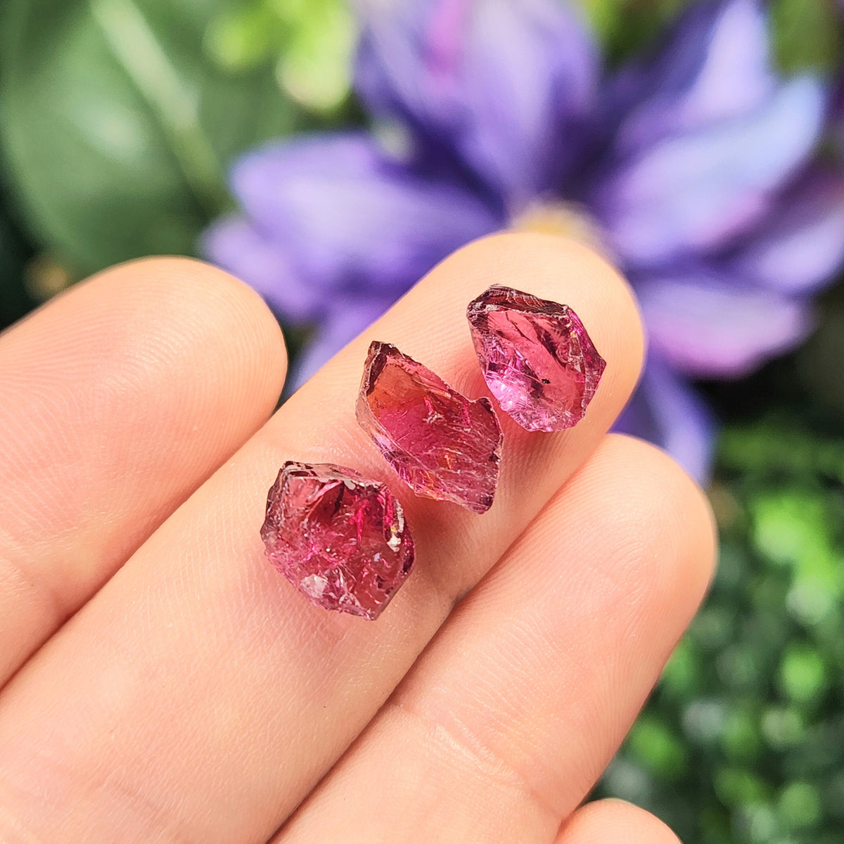 Pink Raspberry Garnet Crystal