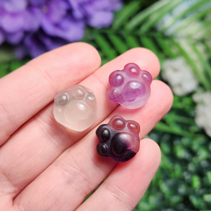 Rainbow Fluorite Paw