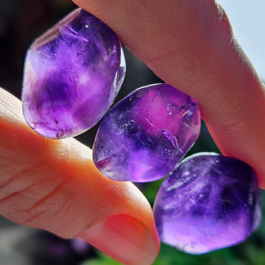 Violet Zambian Amethyst
