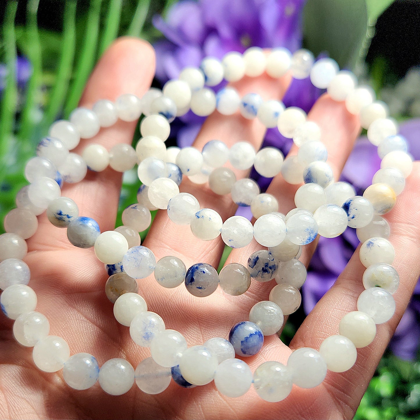 Dumortierite Quartz Bracelet