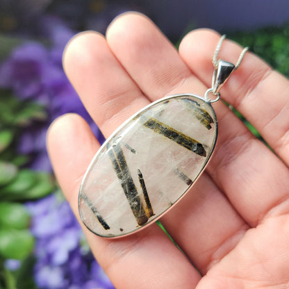 Tourmaline Quartz Pendant