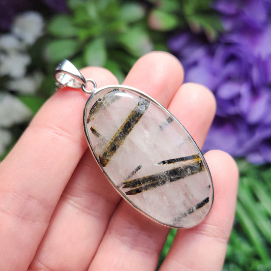 Tourmaline Quartz Pendant