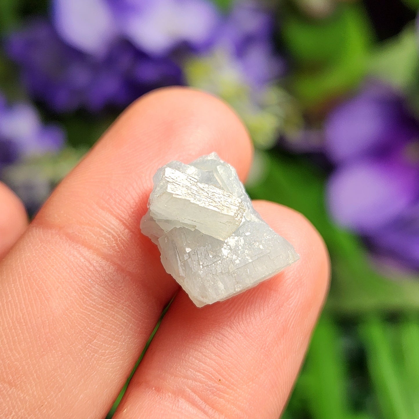 Blue Barite Crystal