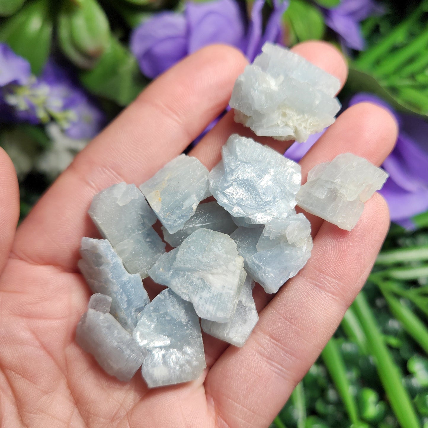 Blue Barite Crystal