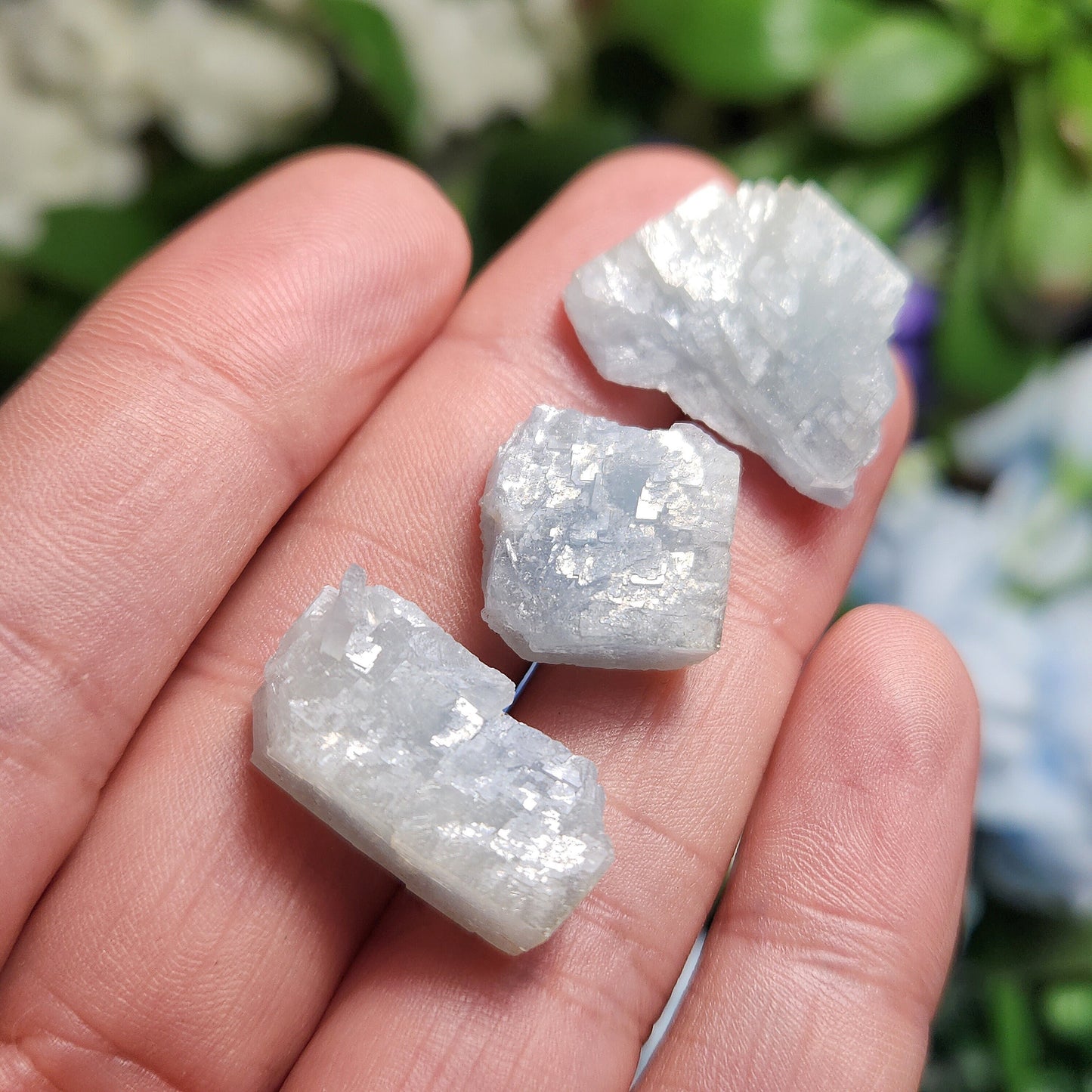 Blue Barite Crystal