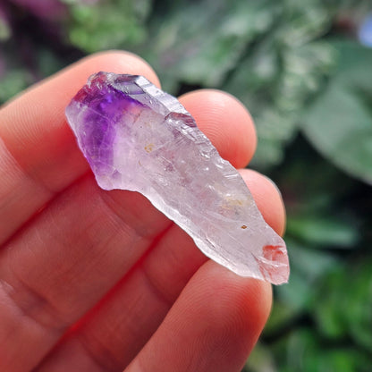 Phantom Amethyst & Red Cacoxenite