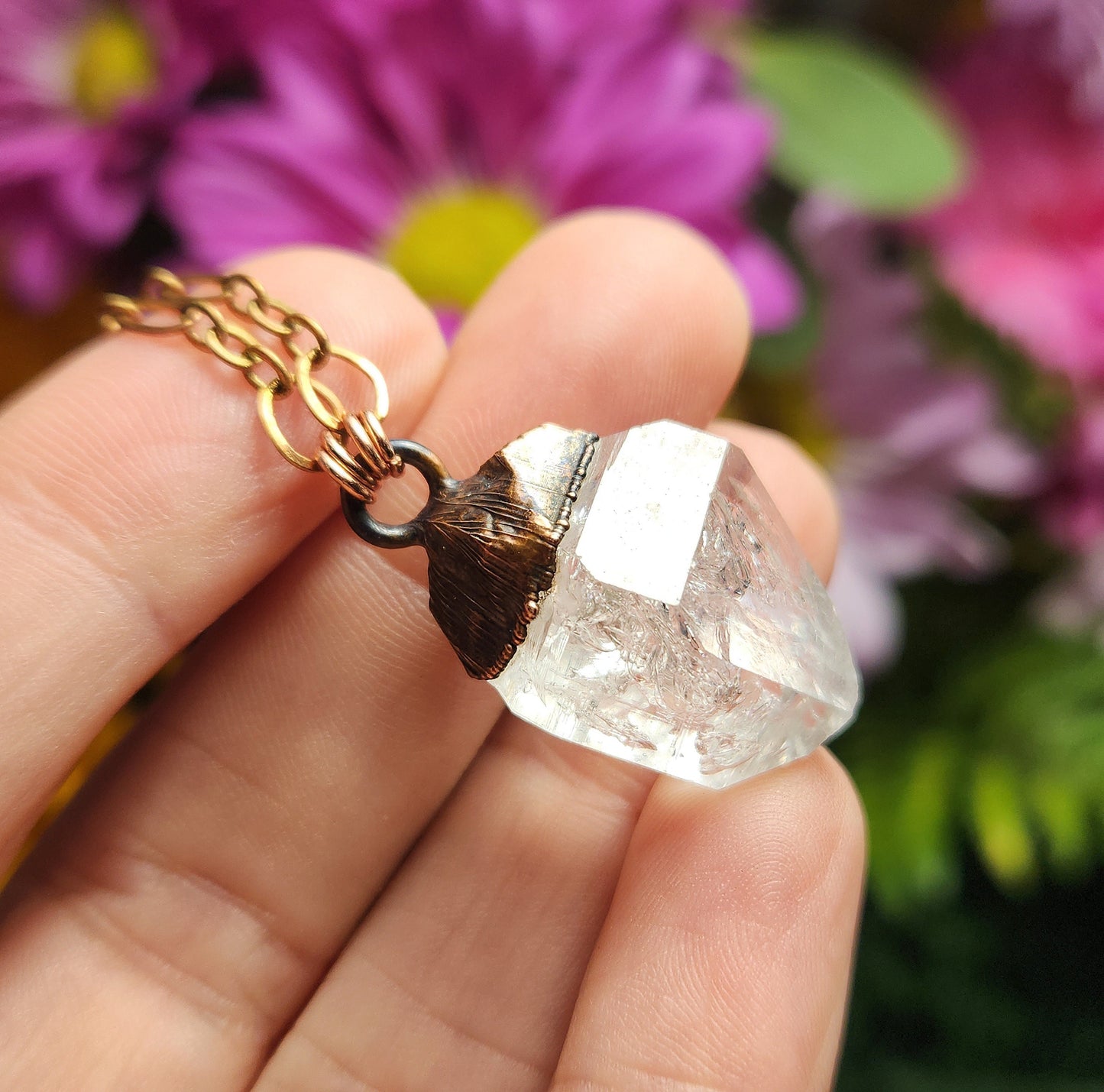 Enhydro Quartz Necklace