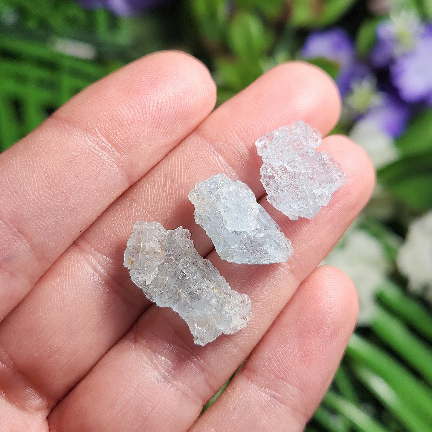 Etched Aquamarine Crystal