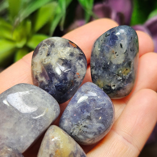 Iolite Tumbled Stone
