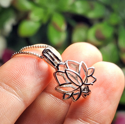 Lotus Cage Pendant