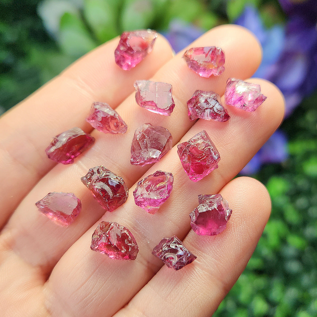 Pink Raspberry Garnet Crystal