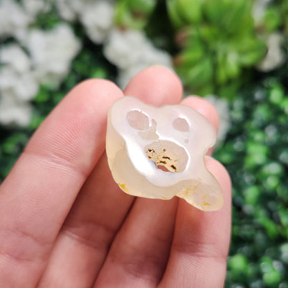 Bamboo Agate with HOLE