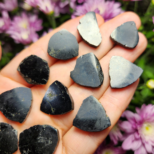 Black Tourmaline Slice
