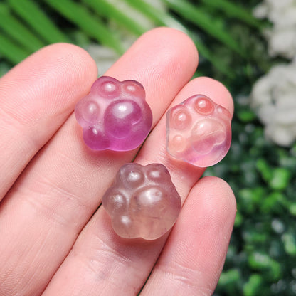 Rainbow Fluorite Paw