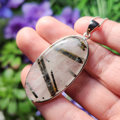 Tourmaline Quartz Pendant