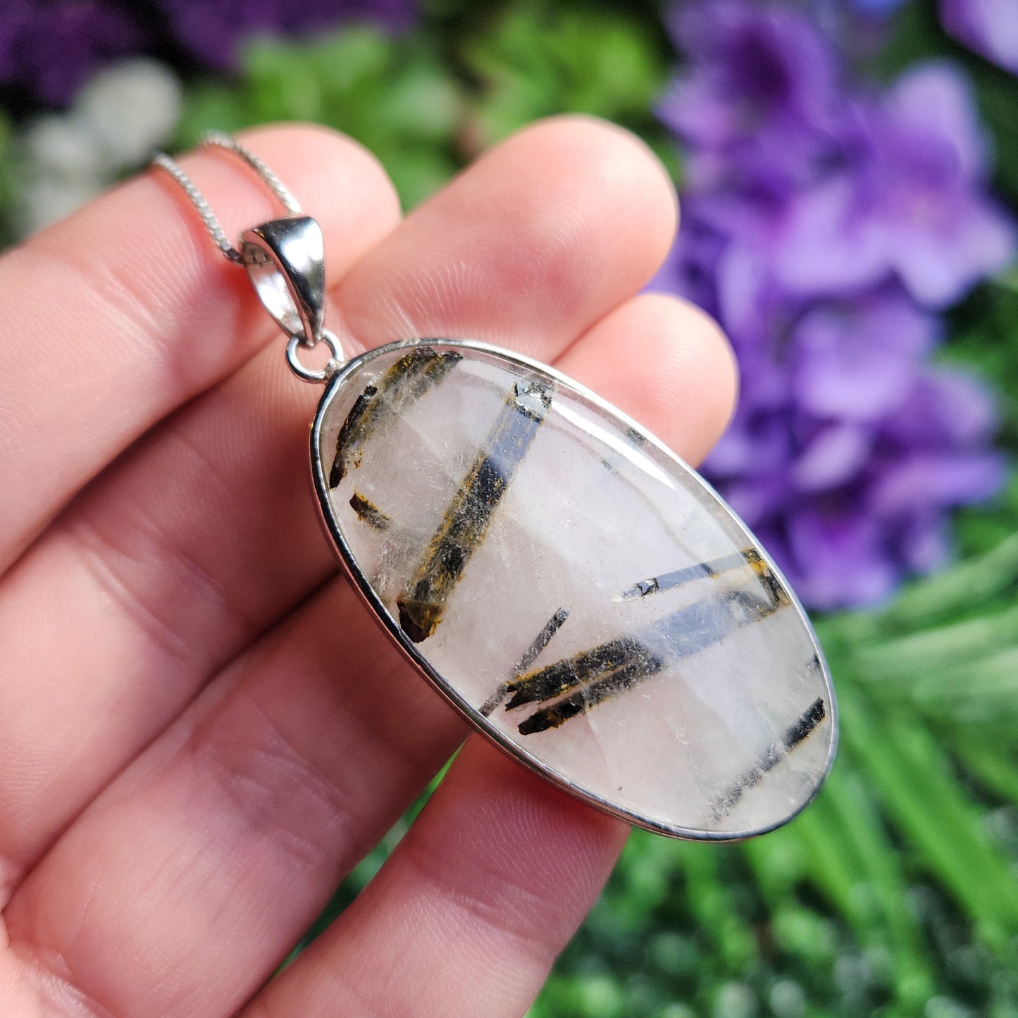 Tourmaline Quartz Pendant