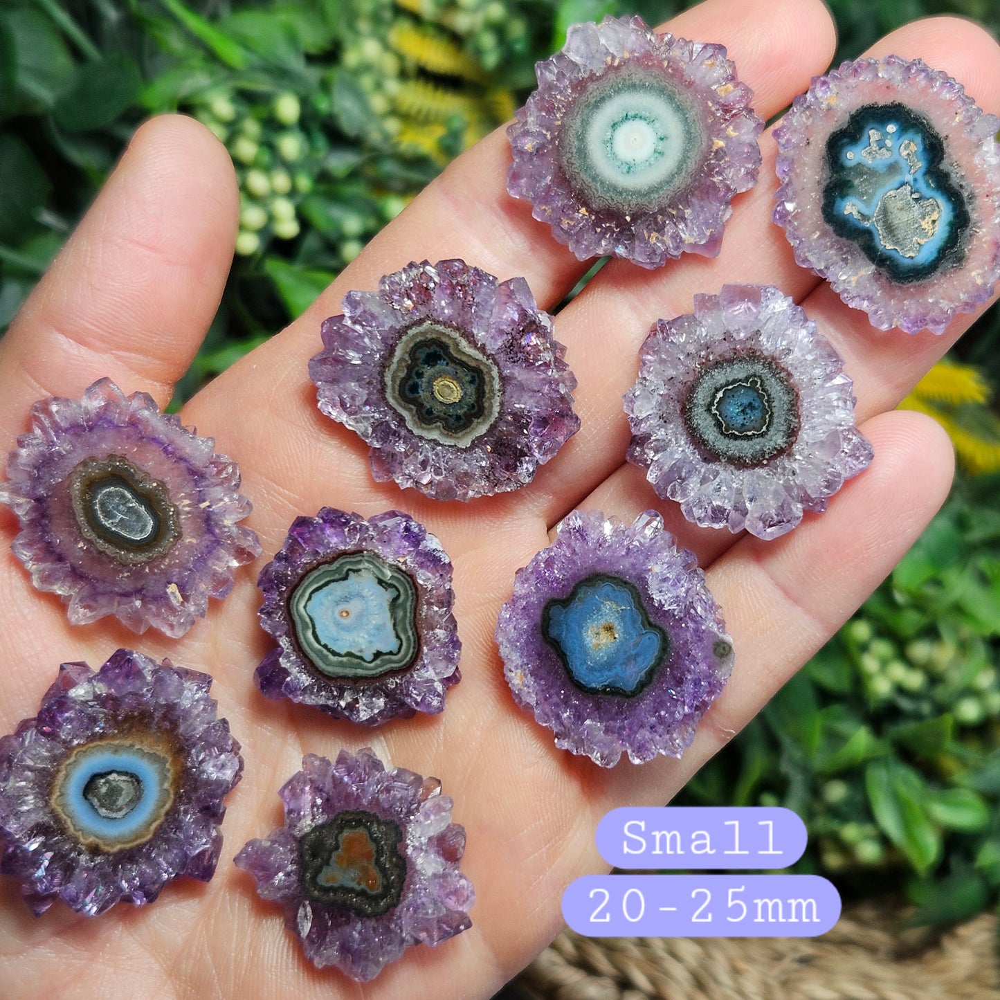 Amethyst Stalactite Slice