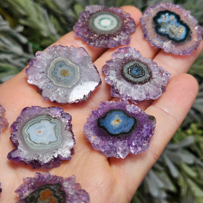 Amethyst Stalactite Slice