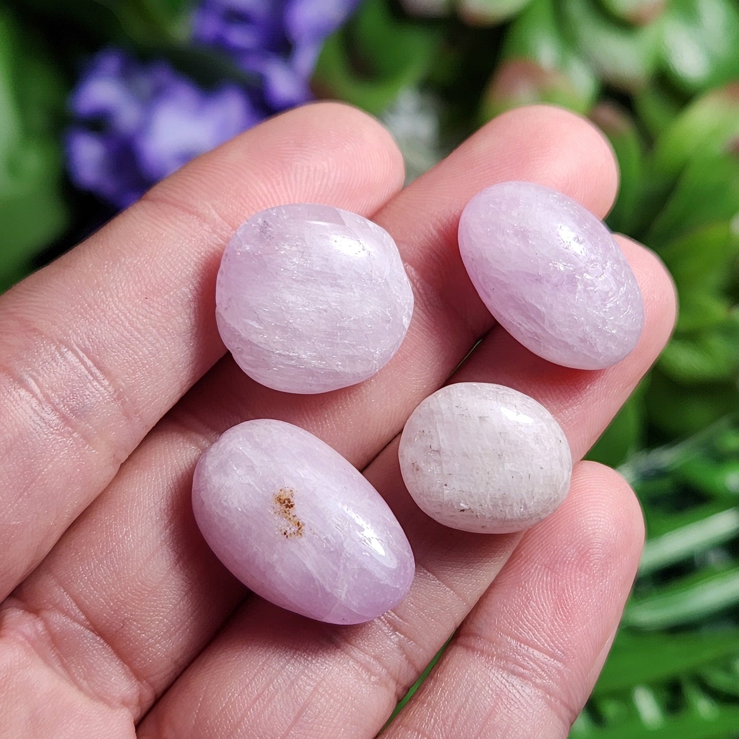 Pink Kunzite "Cats Eye" Crystal