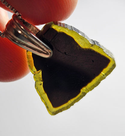 Bi Color Tourmaline Pendant