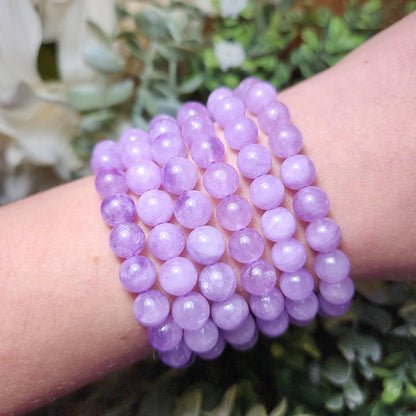 Purple Jade Bracelet