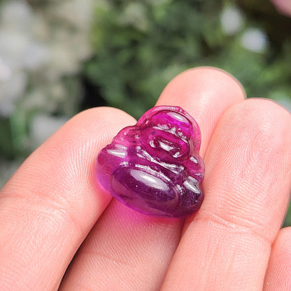 Fluorite Buddha Carving