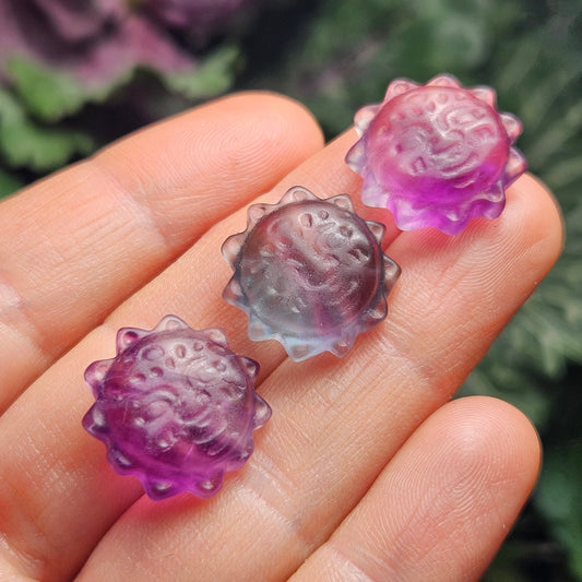 Rainbow Fluorite Sun