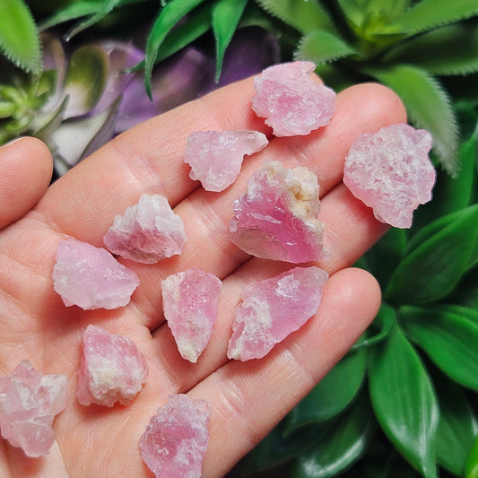 Crystallized Rose Quartz Crystal