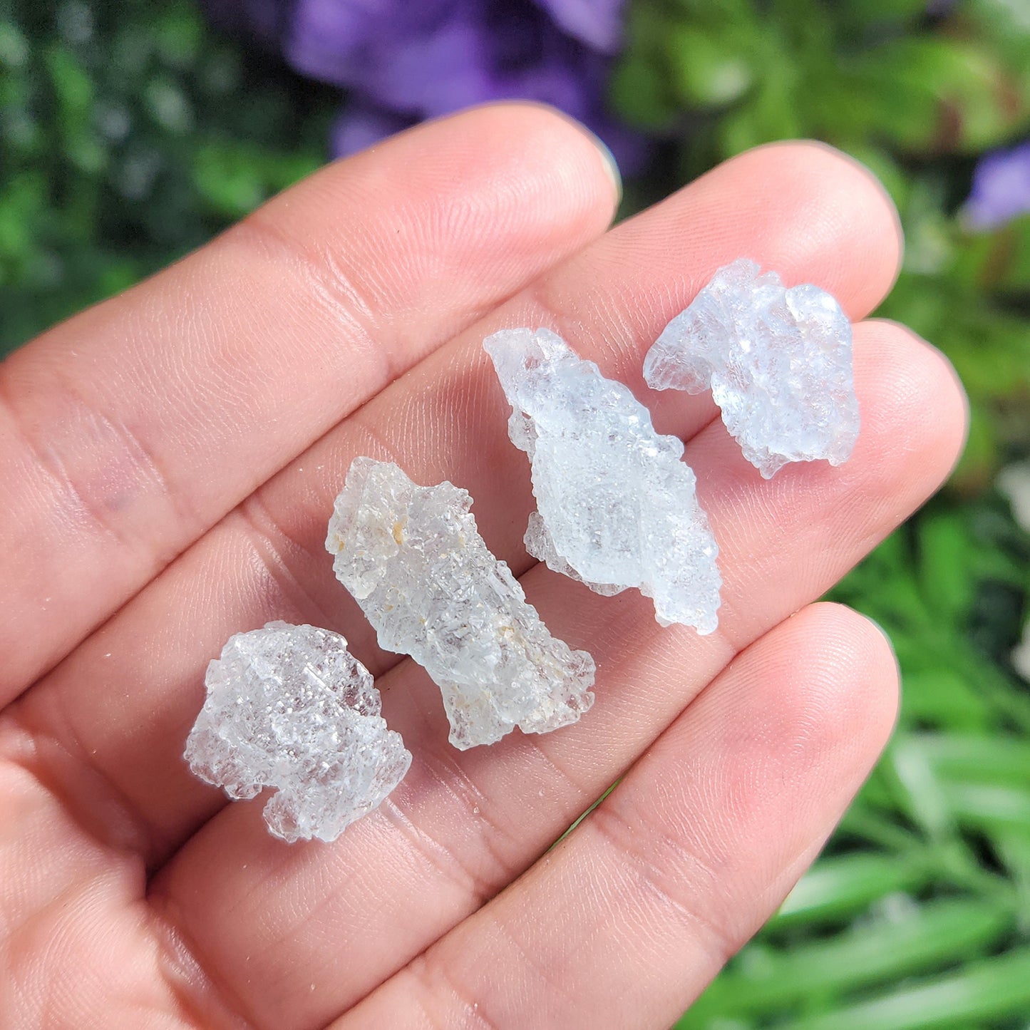 Etched Aquamarine Crystal