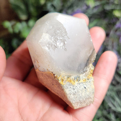 Ajoite Quartz Crystal