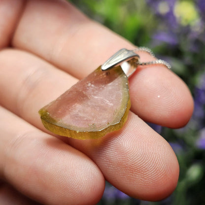 Watermelon Tourmaline Pendant