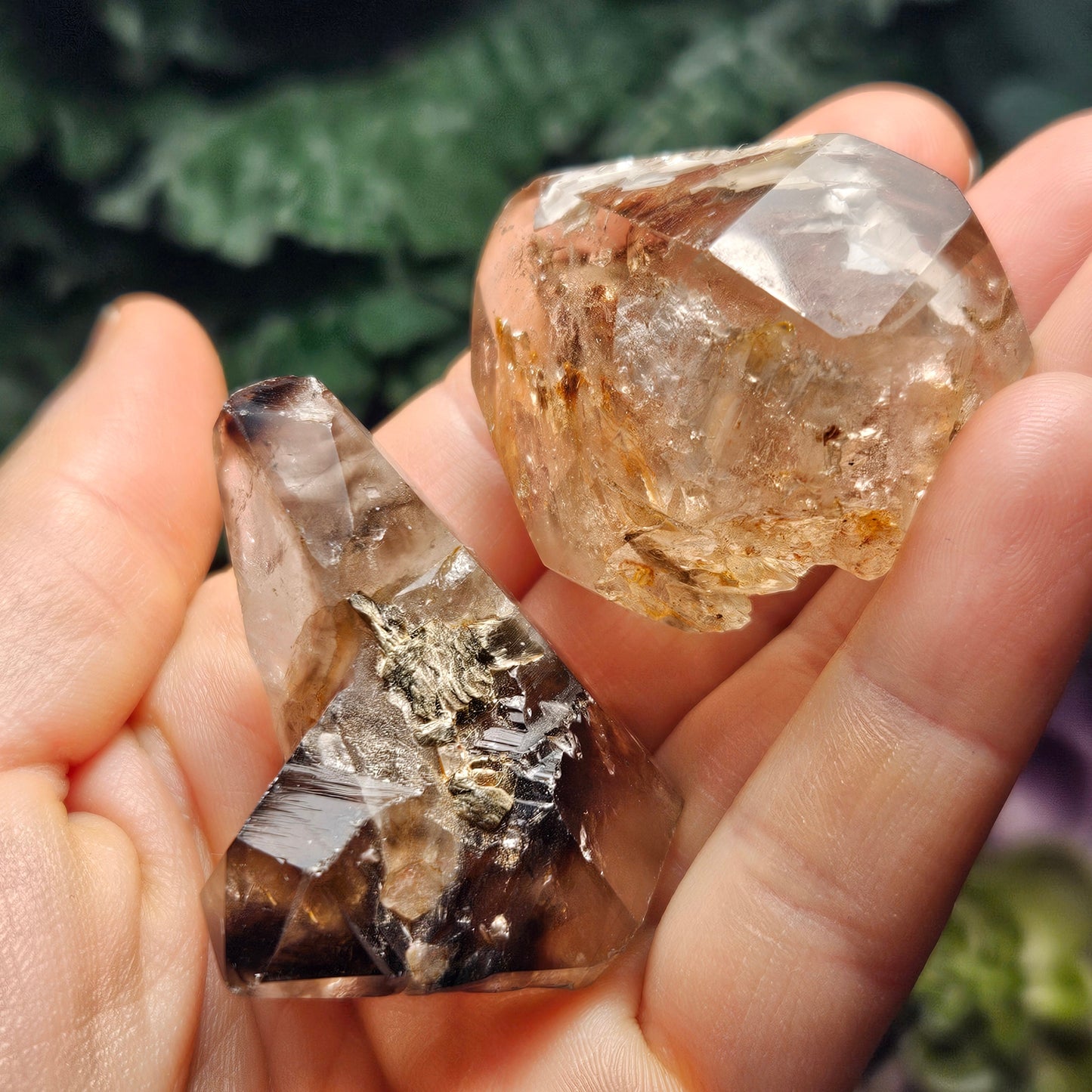 Smoky Quartz Point from Madagascar, Polished Towers