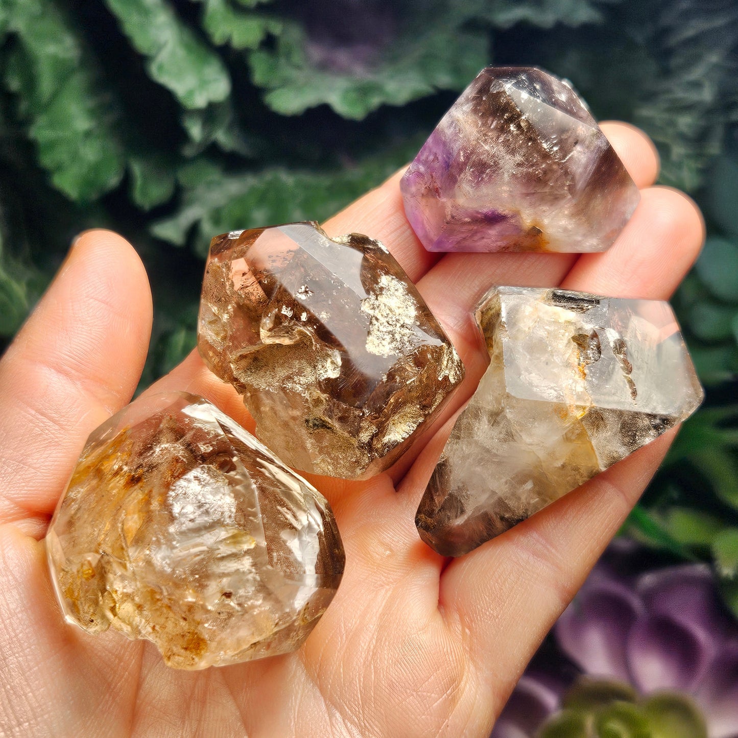 Smoky Quartz Point from Madagascar, Polished Towers