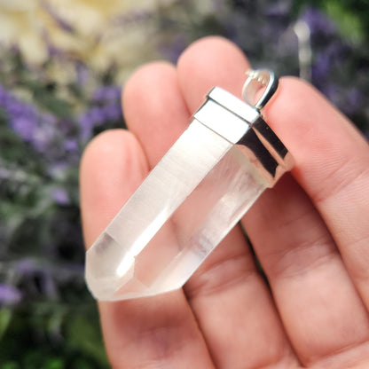 Lemurian Quartz Pendant