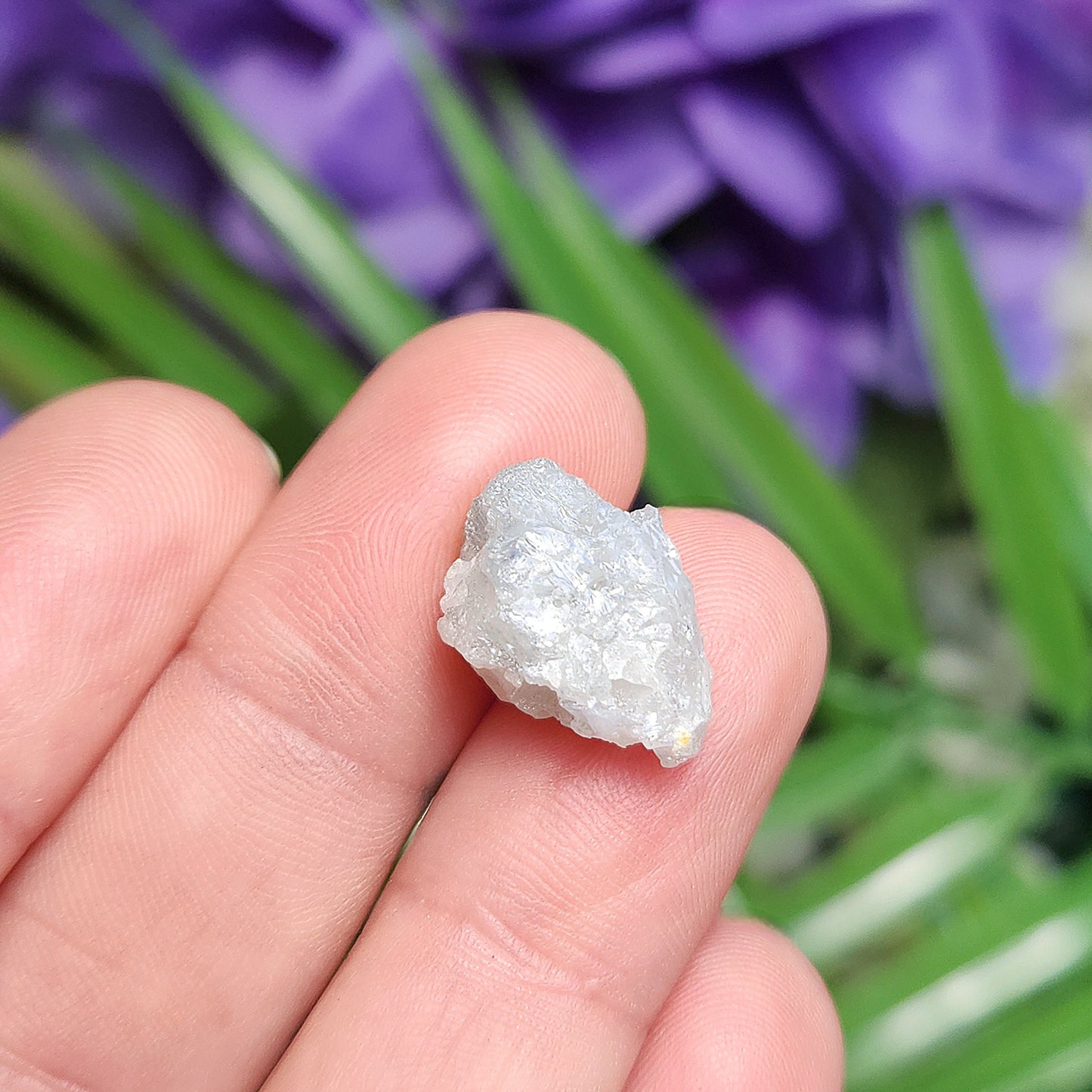 Blue Zincite Crystal