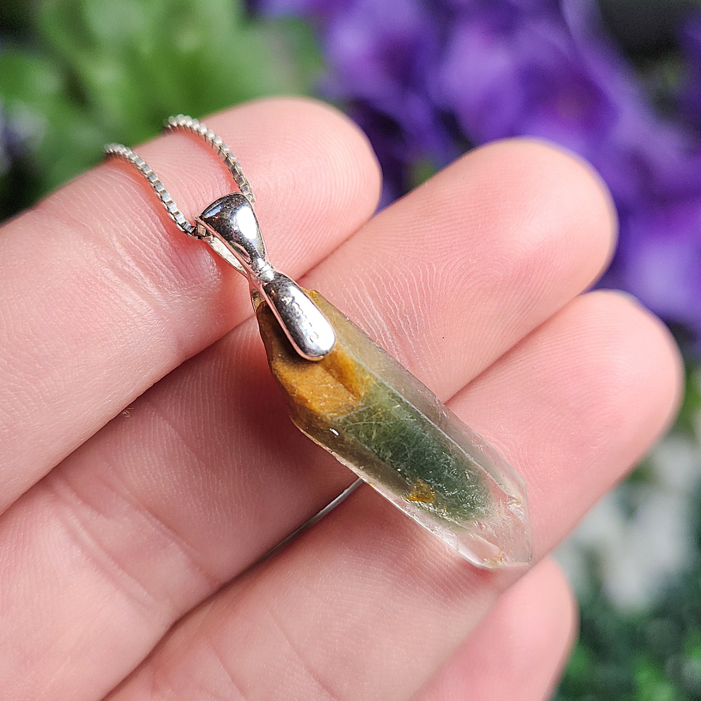 Phantom Quartz Pendant