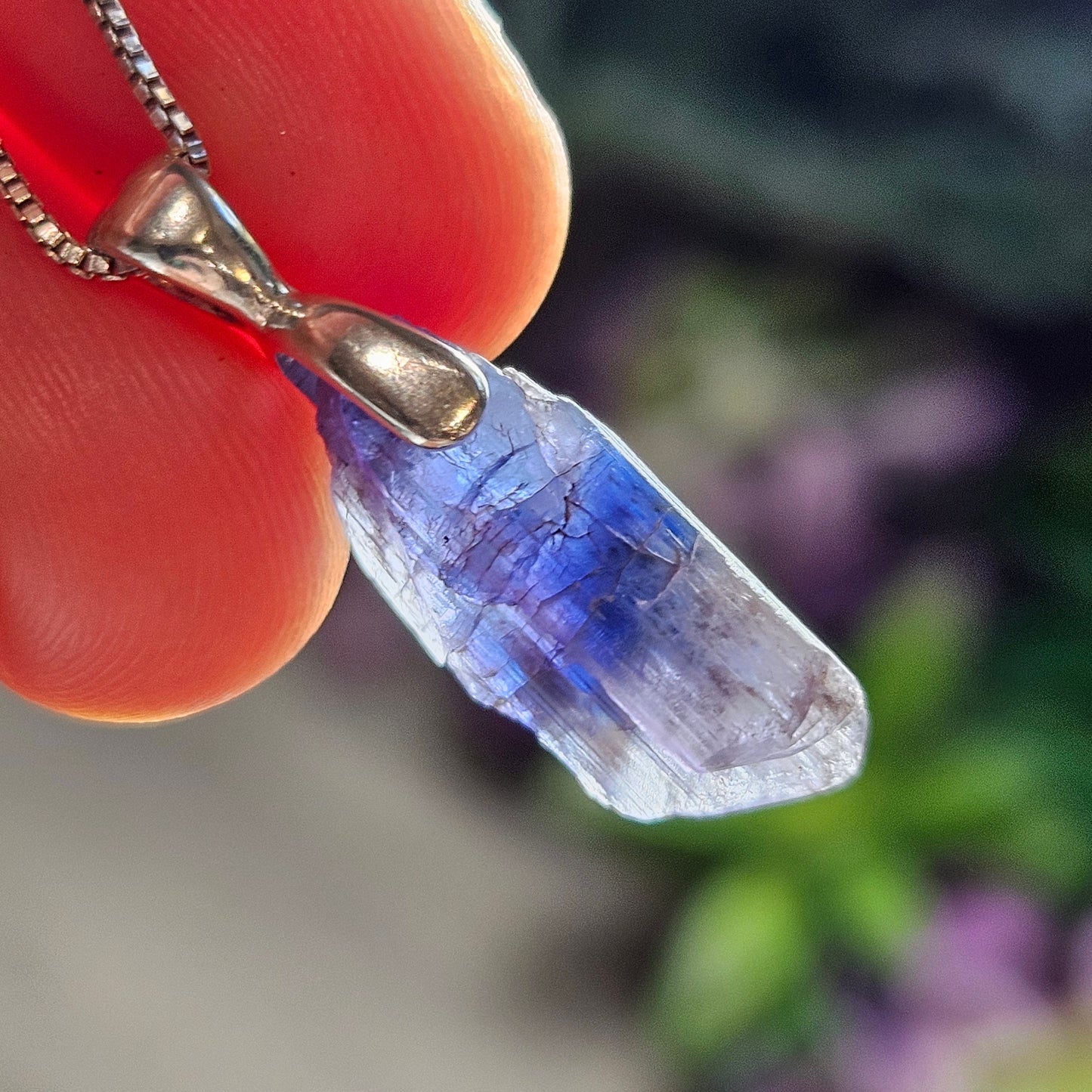 Tanzanite Bicolor Pendant