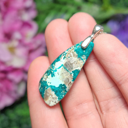 Dioptase Pendant