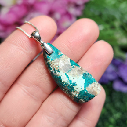 Dioptase Pendant