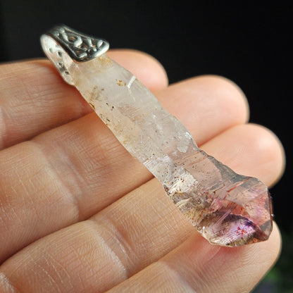 Scepter Lepidocrocite Amethyst Pendant