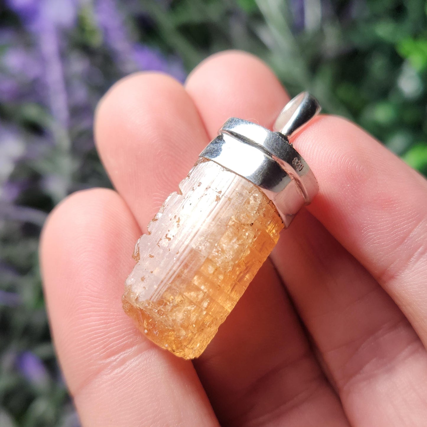 Golden Topaz Pendant