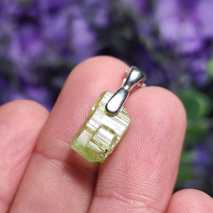 Terminated Peridot Pendant