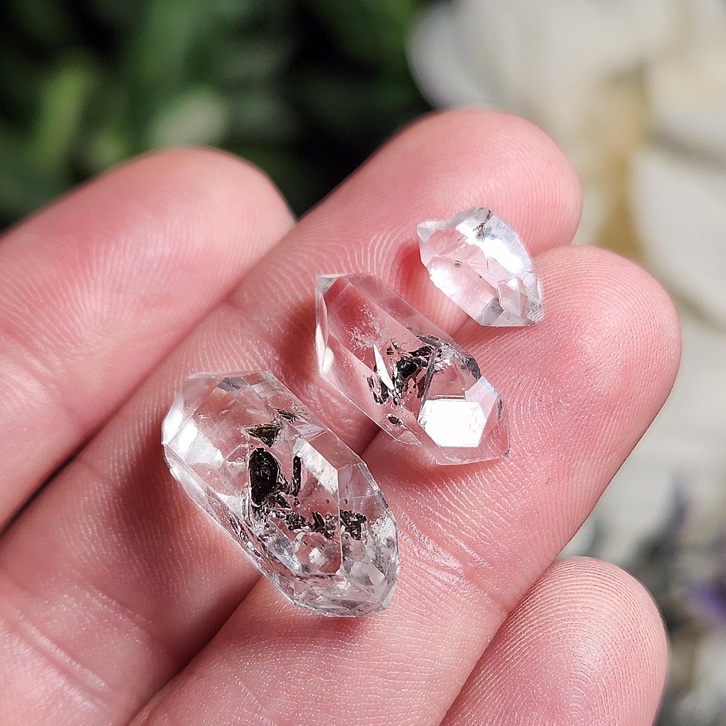 Carbon & Petroleum Enhydro Quartz