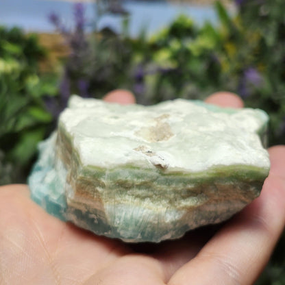 Blue Aragonite Crystal