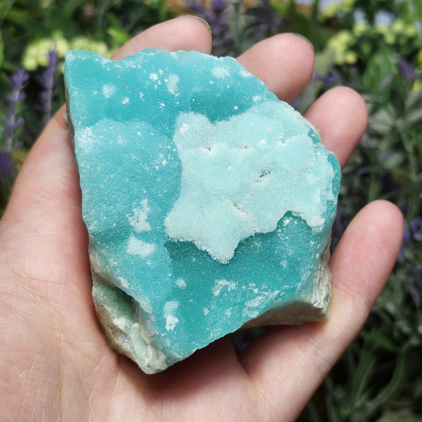 Blue Aragonite Crystal