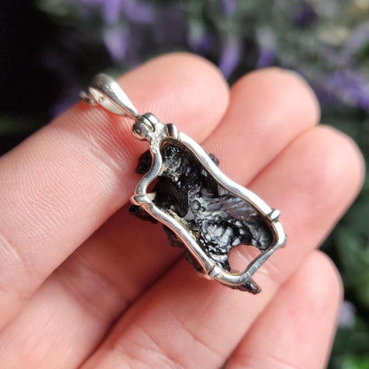 Tektite Specimen Pendant