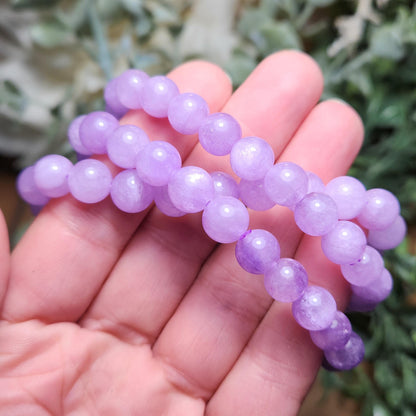 Purple Jade Bracelet