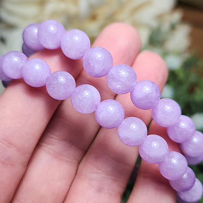 Purple Jade Bracelet