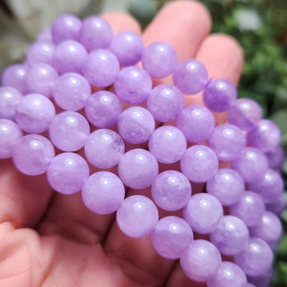 Purple Jade Bracelet