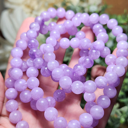 Purple Jade Bracelet